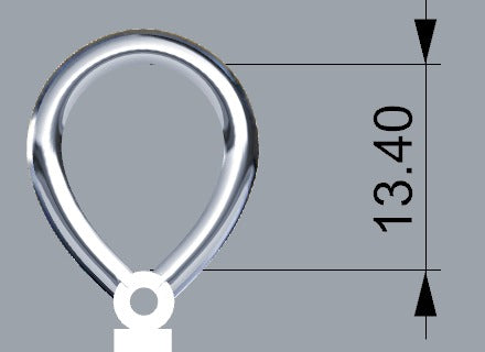 Genuine Solid Very Large Heavy Sterling Silver 925 Plain Cross Pendant