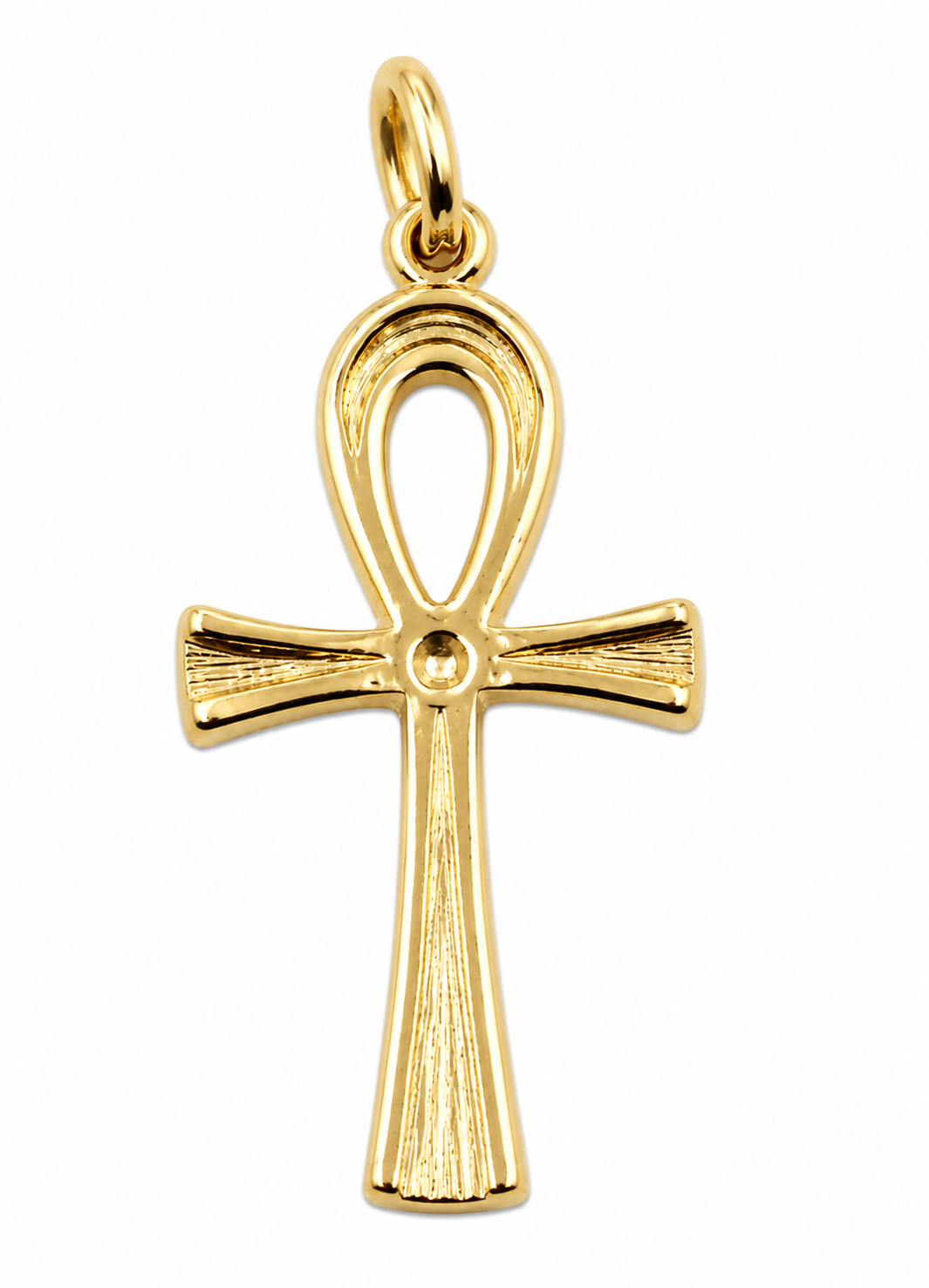 Genuine Sterling Silver 925 or 9ct Yellow Gold Pendant / Charm Egyptian Ankh ☥