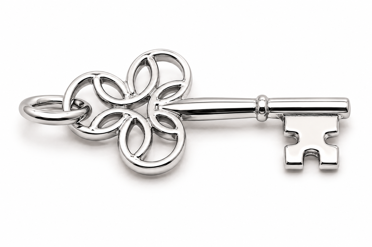 Genuine 9ct 9k 375 Yellow, Rose or White Gold Solid 21st Or 18th Key Pendant Charm