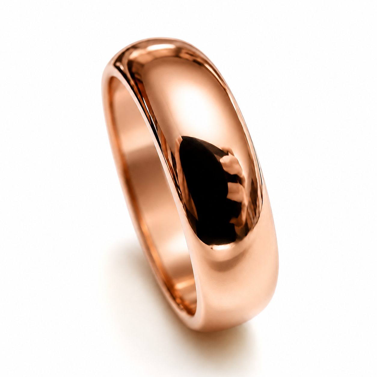 Size T / 9.5 Genuine Heavy Solid 9ct 9kt 375 Yellow, Rose or White Gold 6mm Wedding Band Ring