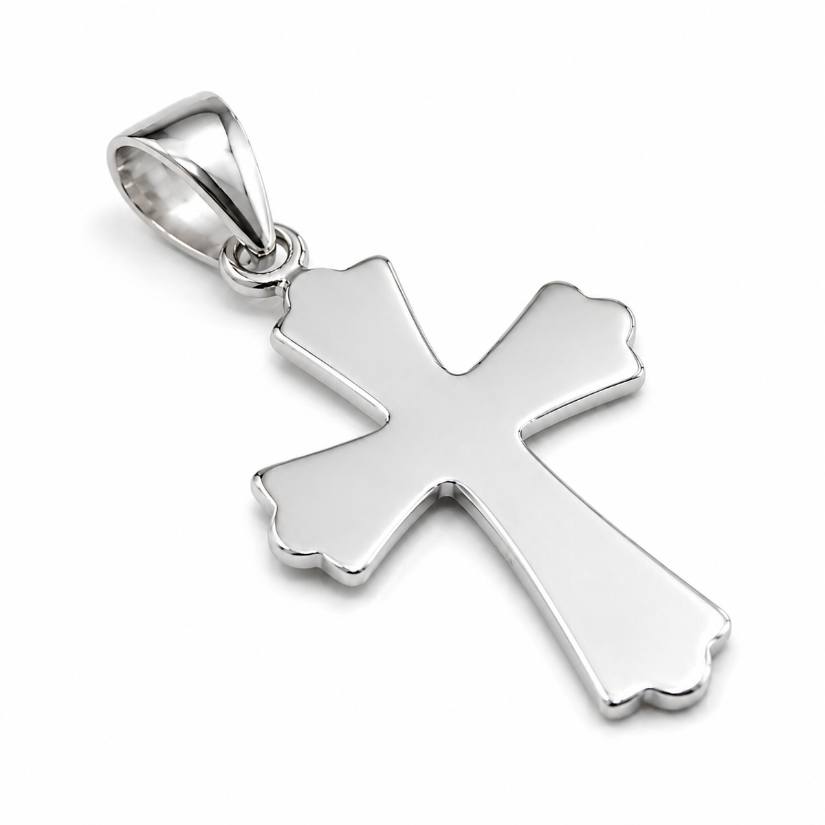 Genuine 9ct 9K 375 Yellow, Rose or White Gold Large Cross Pendant