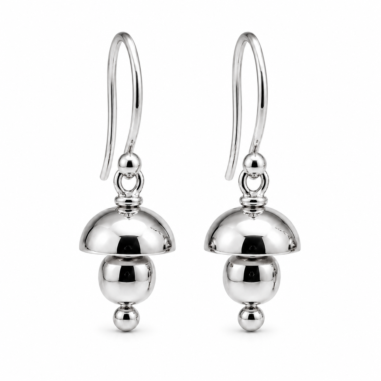 Kaedesigns Genuine 9ct 9k 375 Yellow, Rose or White Gold Fancy Hook Earrings