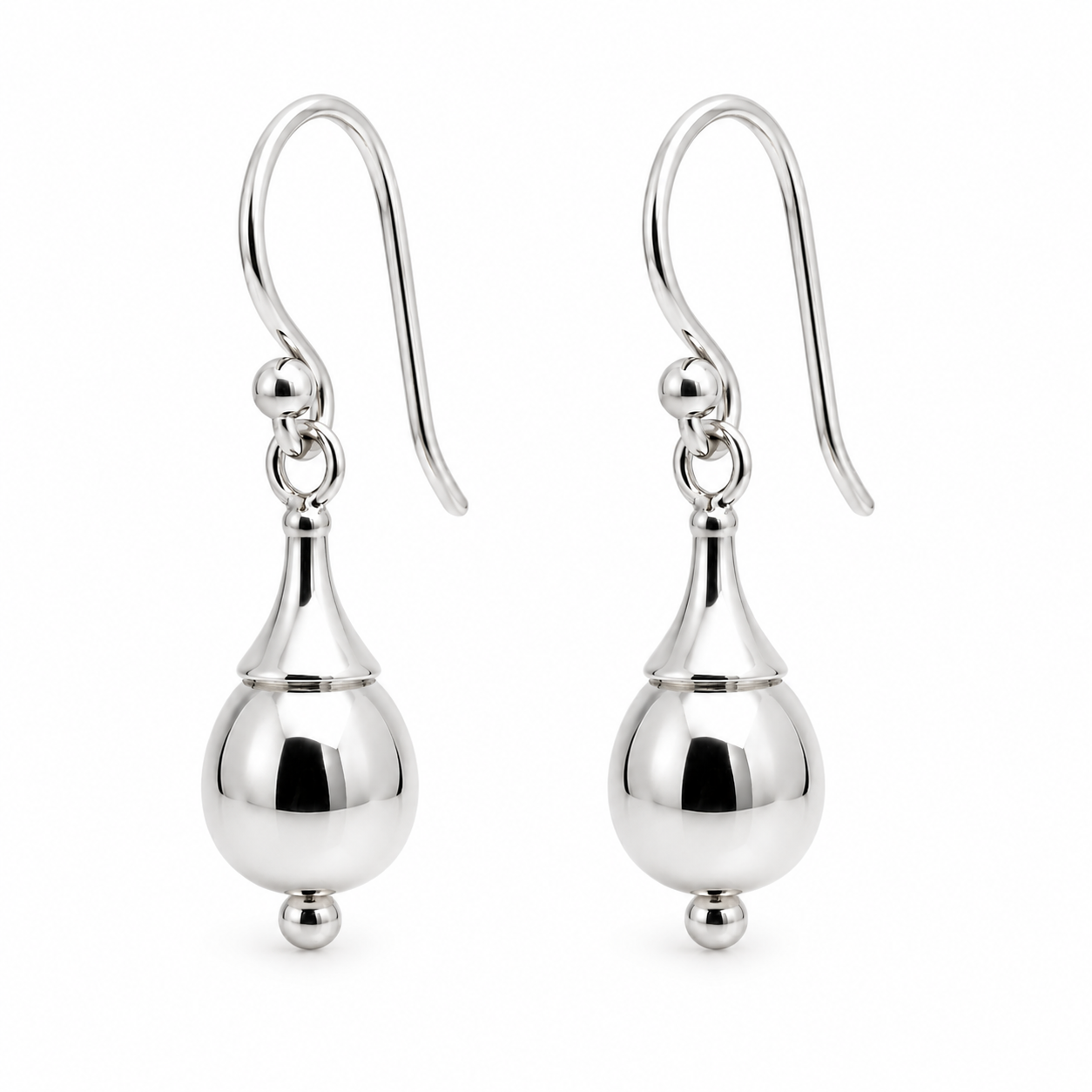 Kaedesigns Genuine 9ct 9k 375 Yellow, Rose or White Gold 8mm Ball Earrings