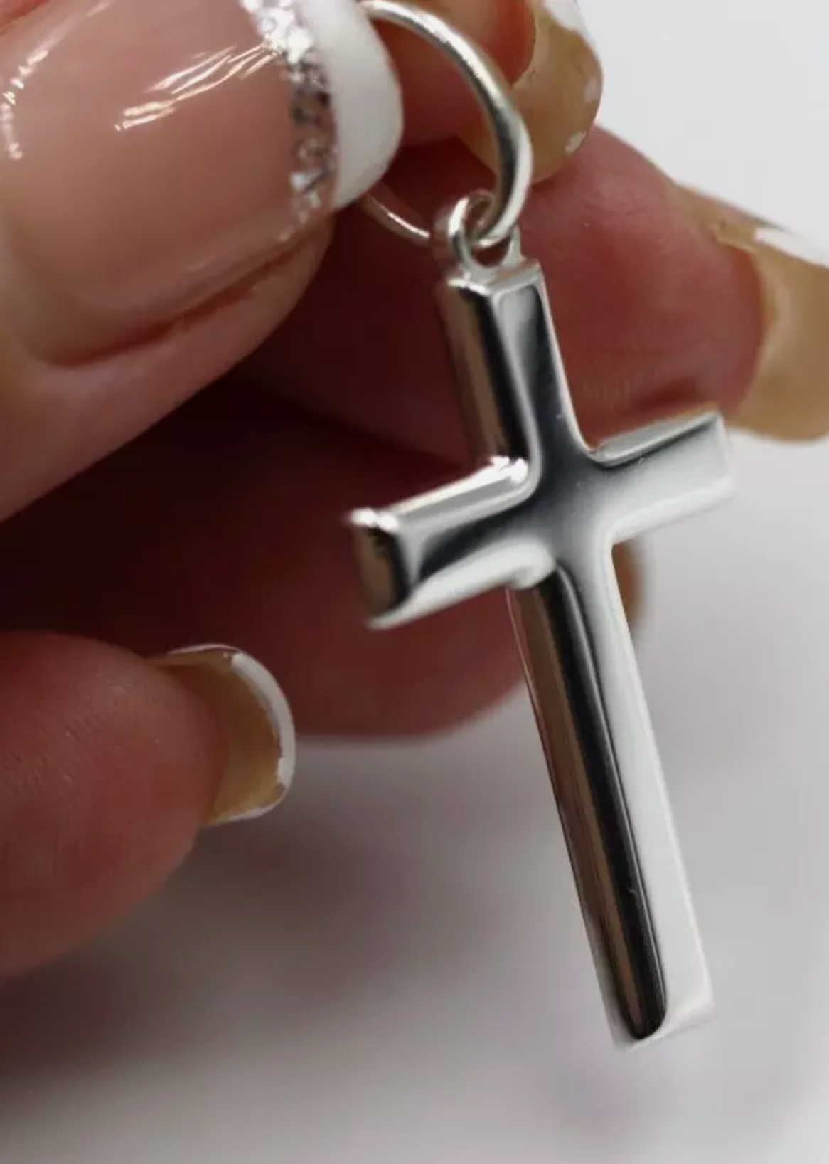 Kaedesigns Genuine Sterling Silver 925 Cross Pendant