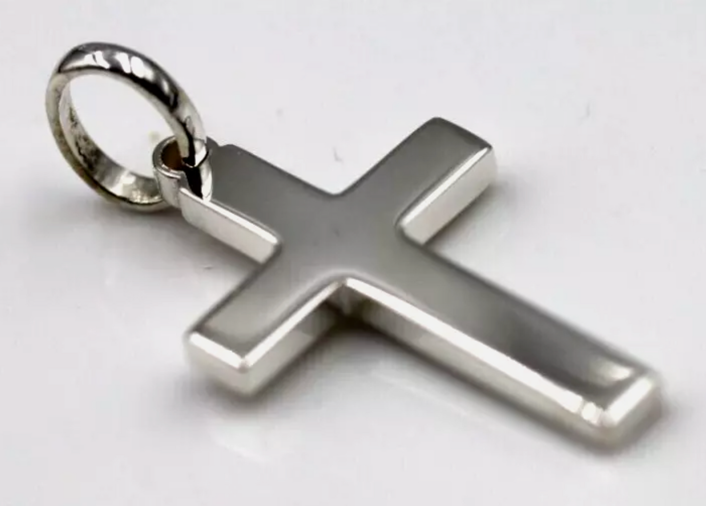 Kaedesigns Solid Genuine Sterling Silver 925 Cross Pendant