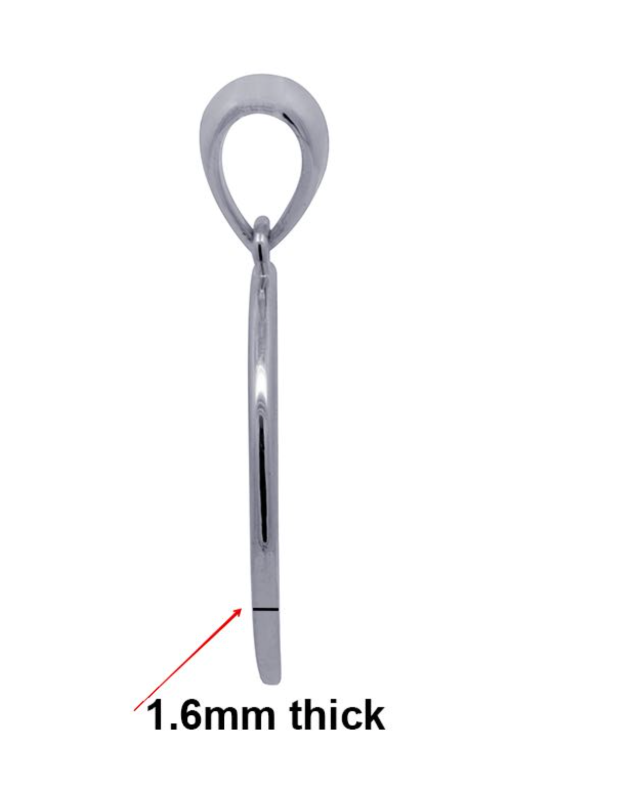 Genuine Sterling Silver 925 18mm Heart Engraving Shape Charm / Pendant With Cubic Zirconia