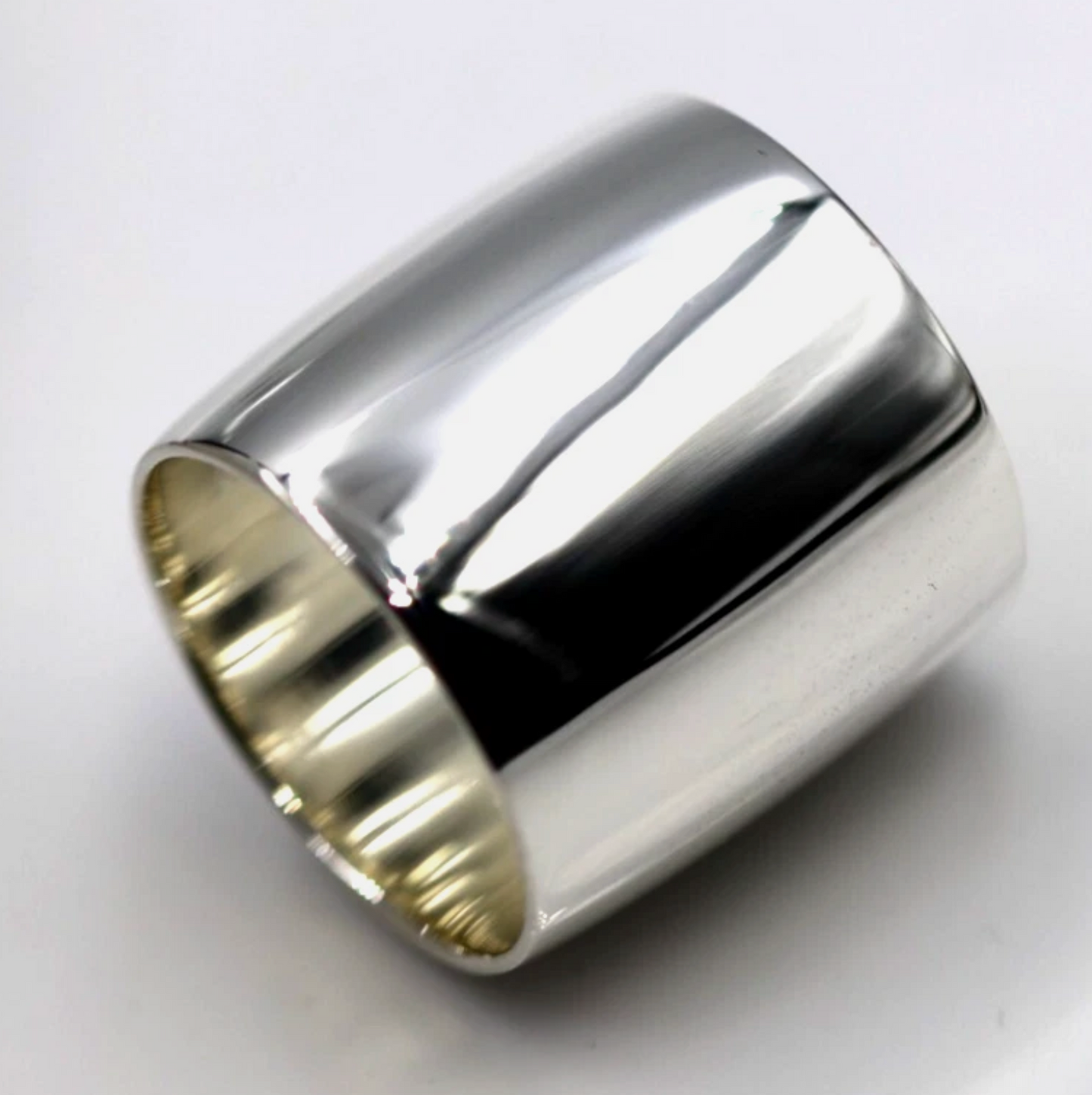 Genuine New Size P Sterling Silver Solid 20mm Extra Wide Band Ring