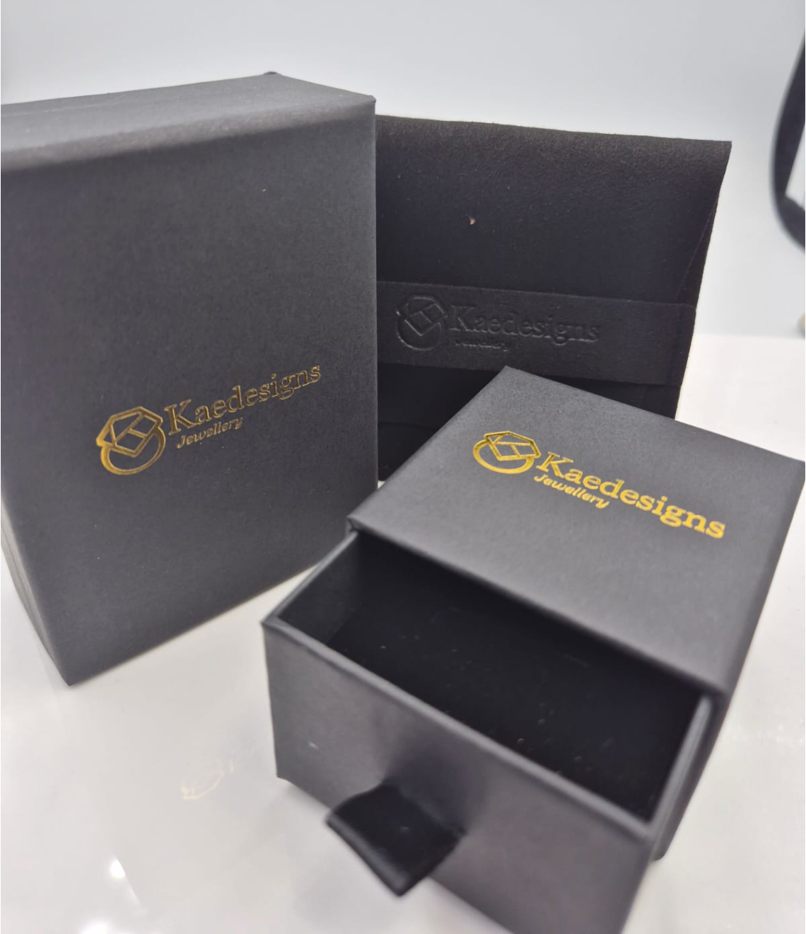 Kaedesigns, New Genuine 9ct 9kt Yellow, Rose or White Gold 8mm Euro Ball Drop Earrings