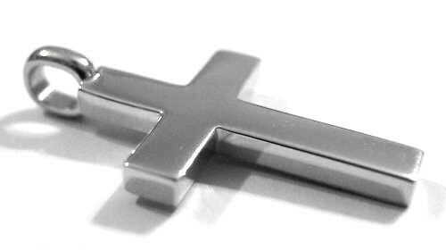 Kaedesigns New Full Solid New 9ct 375 Yellow, Rose or White Gold Plain Cross Pendant