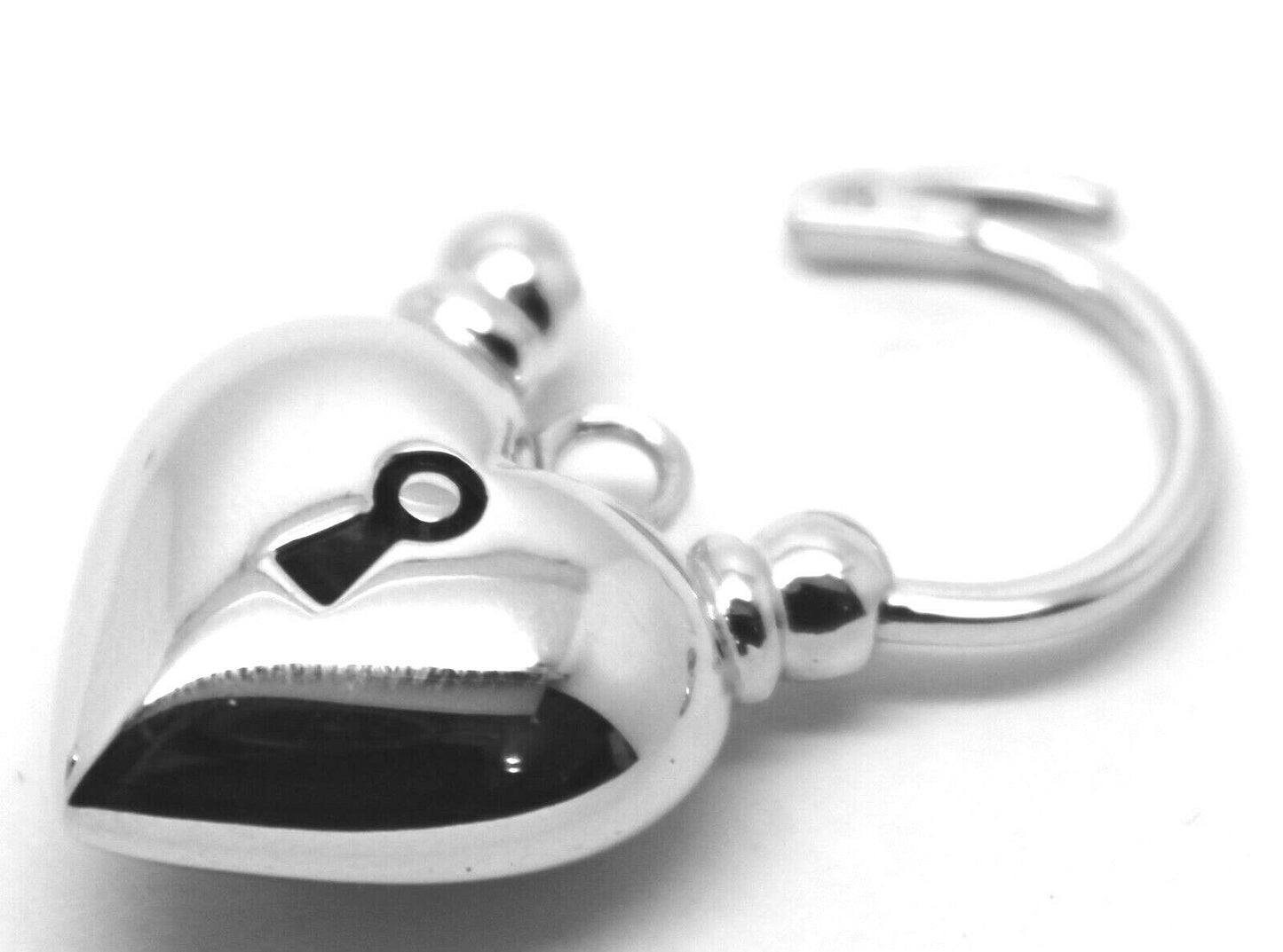 Kaedesigns New 9ct 9k 375 Yellow Gold or White Gold or Rose Gold Heart Locket Padlock