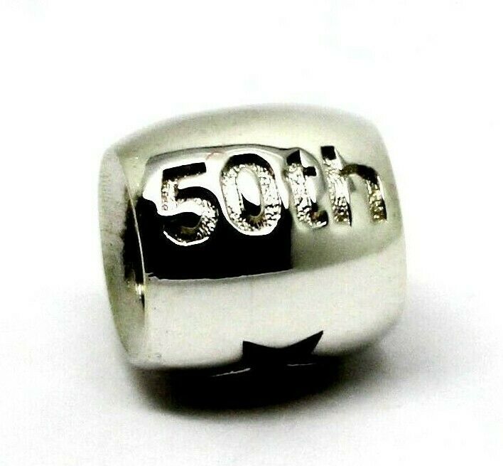 50th birthday deals charm