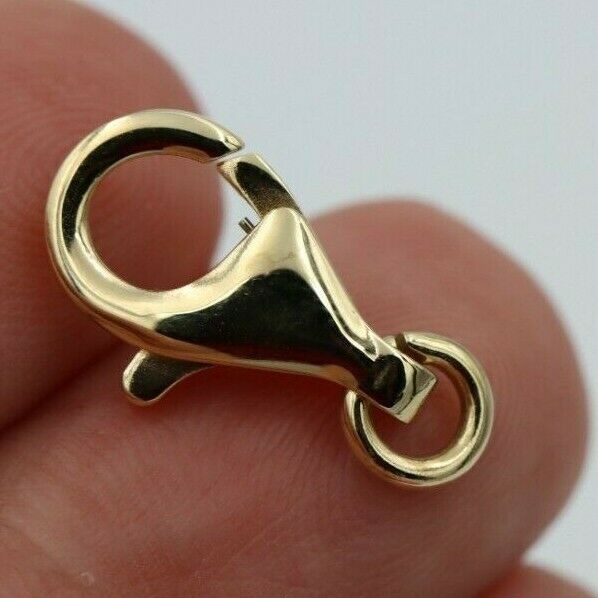 Kaedesigns 18ct, 9ct Yellow or White Gold or Sterling Lobster Clasp all sizes