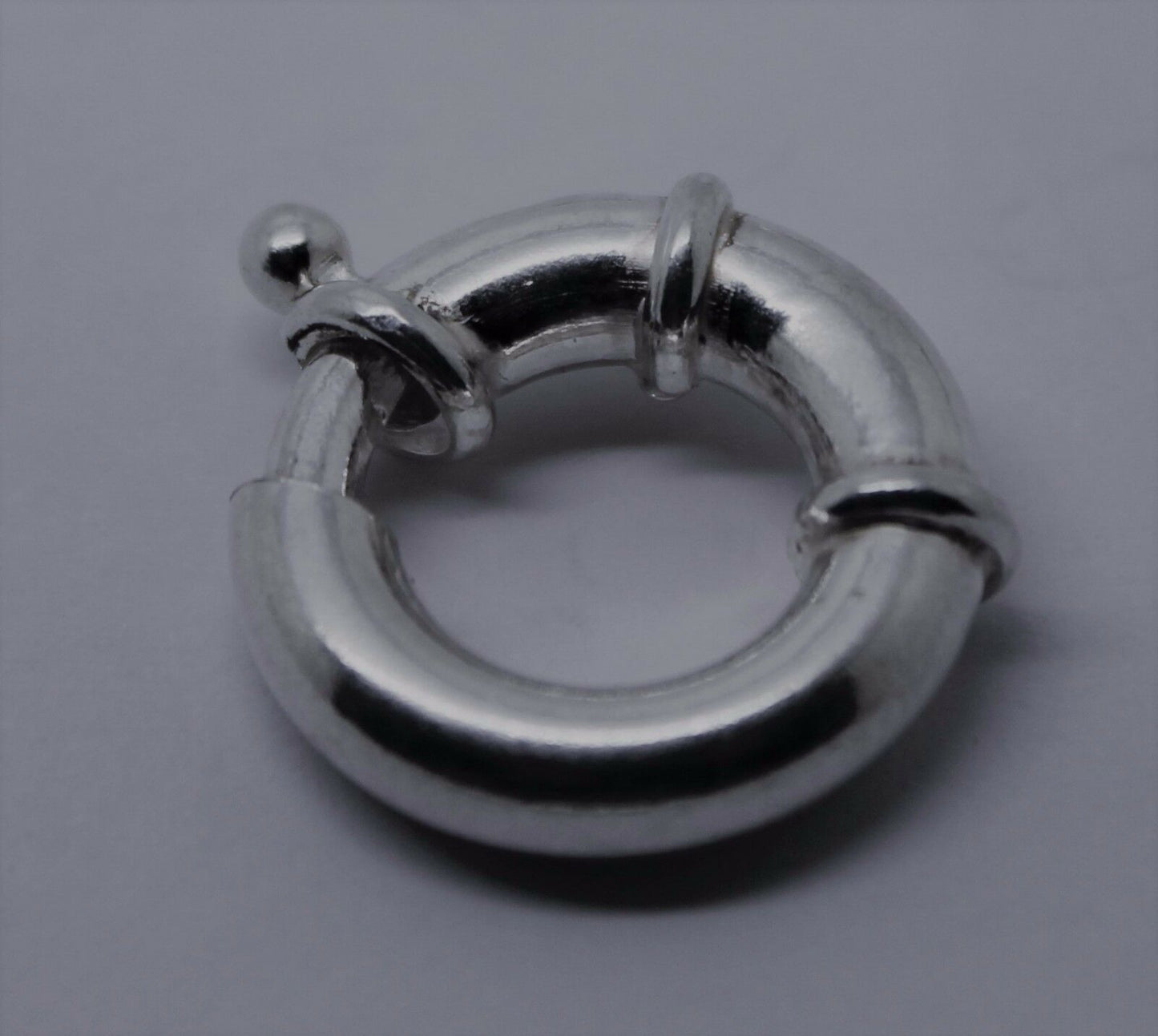 Sterling Silver Bolt Ring 12mm or 14mm or 16mm or 18mm or 20mm