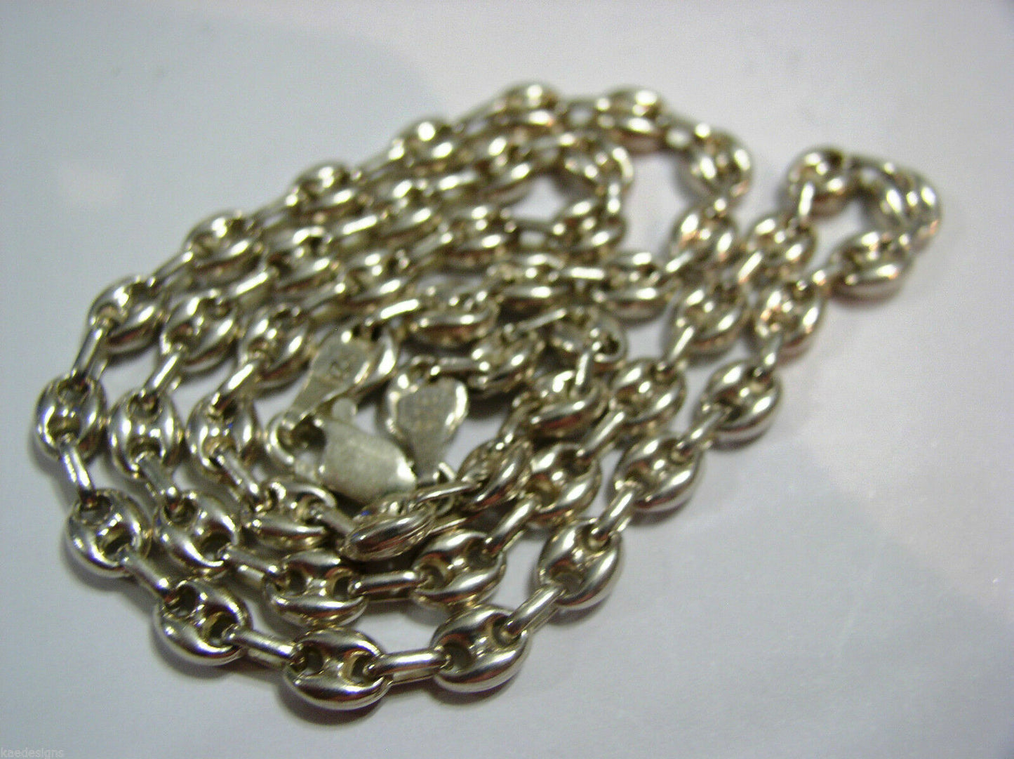 Sterling Silver Heavy Necklace Chain 20.91 Grams 44cm *Free Express Post In Oz