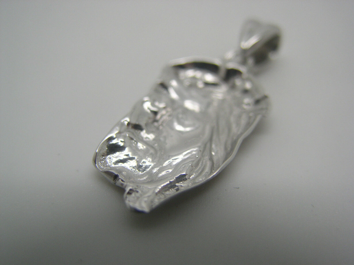 Kaedesigns, New Genuine heavy Sterling silver 925 Jesus Pendant Religious