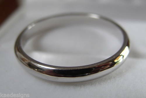Size Z Kaedesigns New Genuine 9ct Yellow, Rose or White Gold Full Solid 3.3mm Wedding Ring