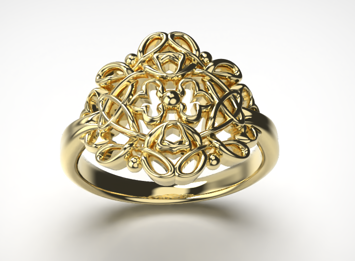 New fancy gold ring deals