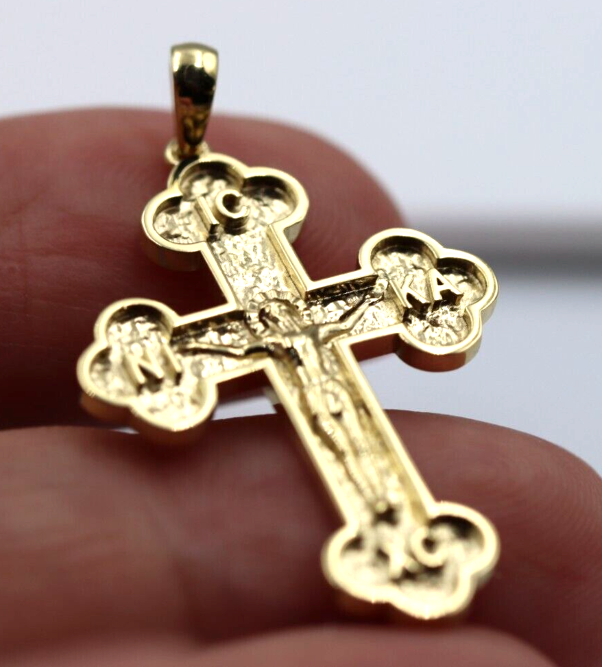 Gold byzantine clearance cross