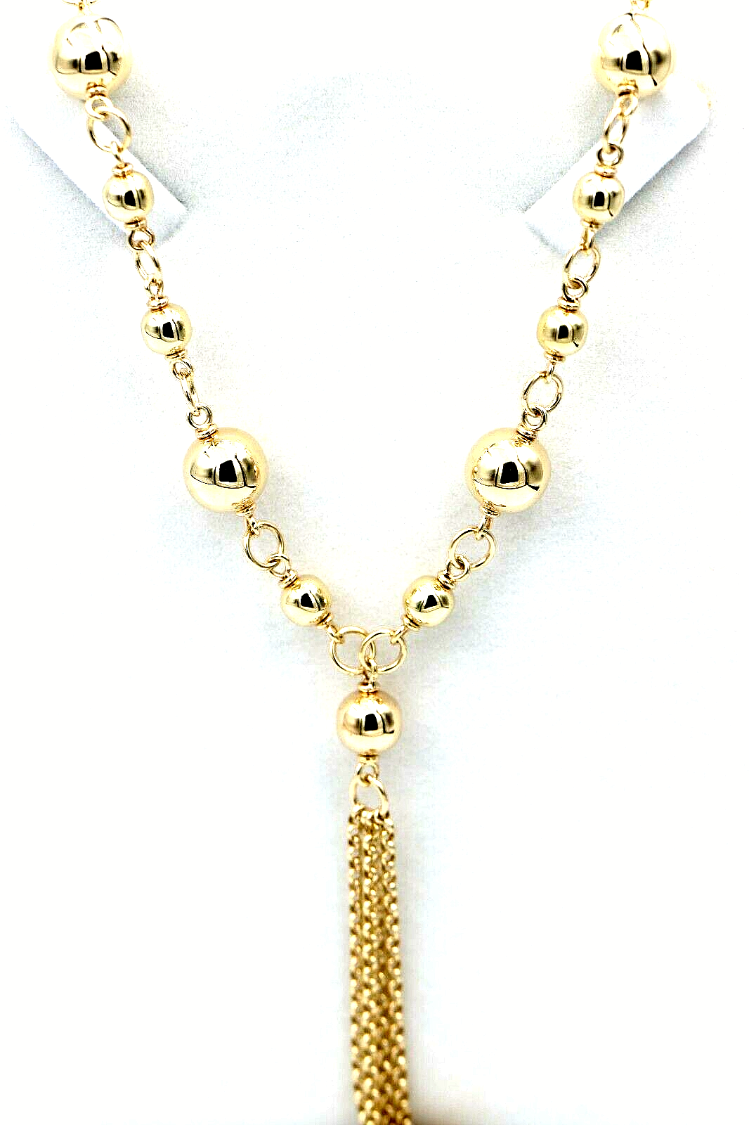 Kaedesigns 9ct 375 Solid Yellow, Rose or White Gold Ball chain 55cm Be