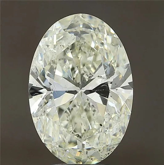 5.01ct Oval Natural Diamond (Colour K, Clarity SI2, Cut VG, IGI)