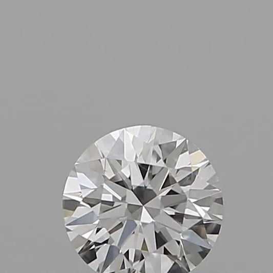 0.10ct Round Natural Diamond (Colour D, Clarity VS1, Cut EX, IGI)