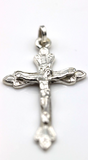Genuine Brand New 9ct Yellow Gold or Sterling Silver Crucifix Cross 40mm x 22mm