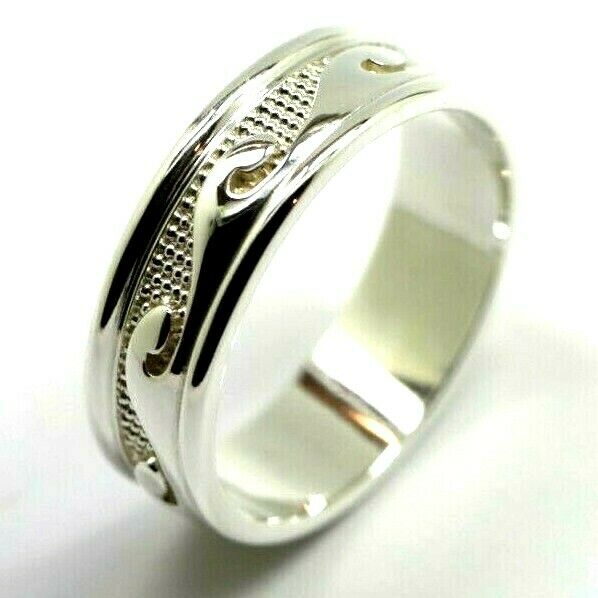 Kaedesigns Genuine Sterling Silver 925 Surf Wave Ring Size Z + 1