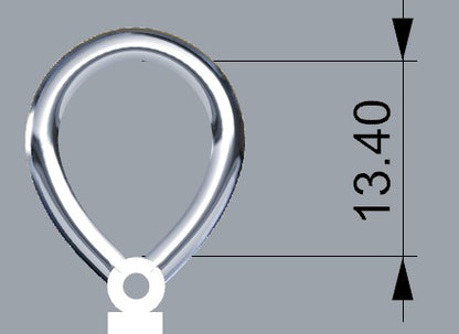 Genuine Solid Very Large Heavy Sterling Silver 925 Plain Cross Pendant