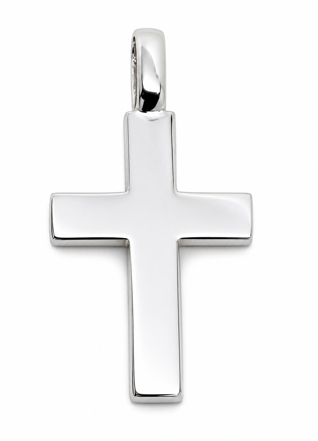Kaedesigns Genuine Large Heavy Sterling Silver Huge Cross Pendant with 9mm bale