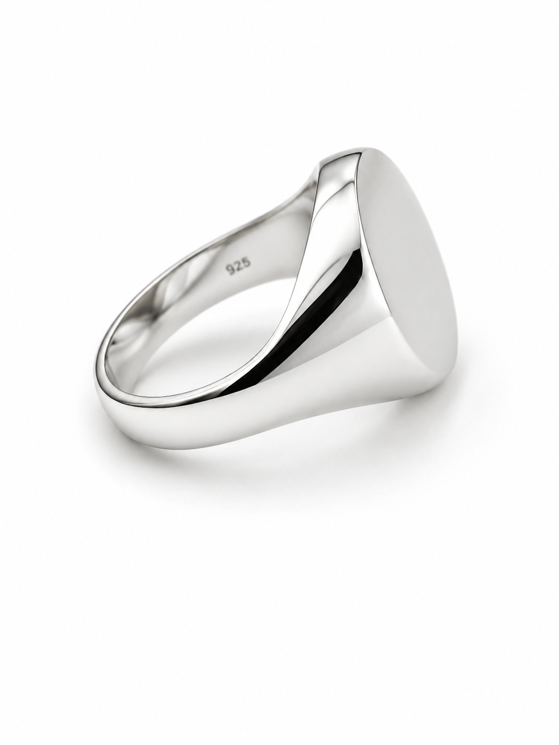 Genuine 9ct 9k 375 Yellow, Rose or White Solid Oval 12mm x 14mm Heavy Signet Ring in your size (Copy)