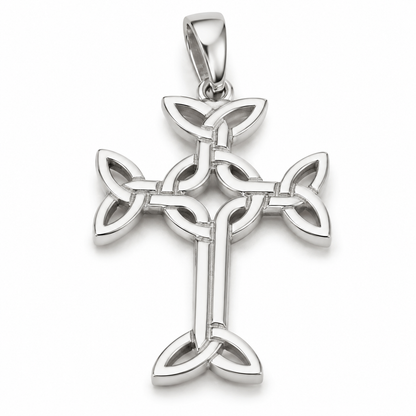 Genuine Small Sterling Silver 925 Celtic Cross Pendant or Charm