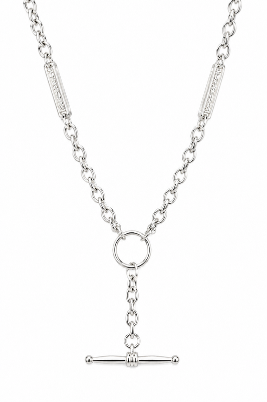 Heavy Genuine Sterling Silver 925 Antique Oval Belcher Link FOB Chain Necklace