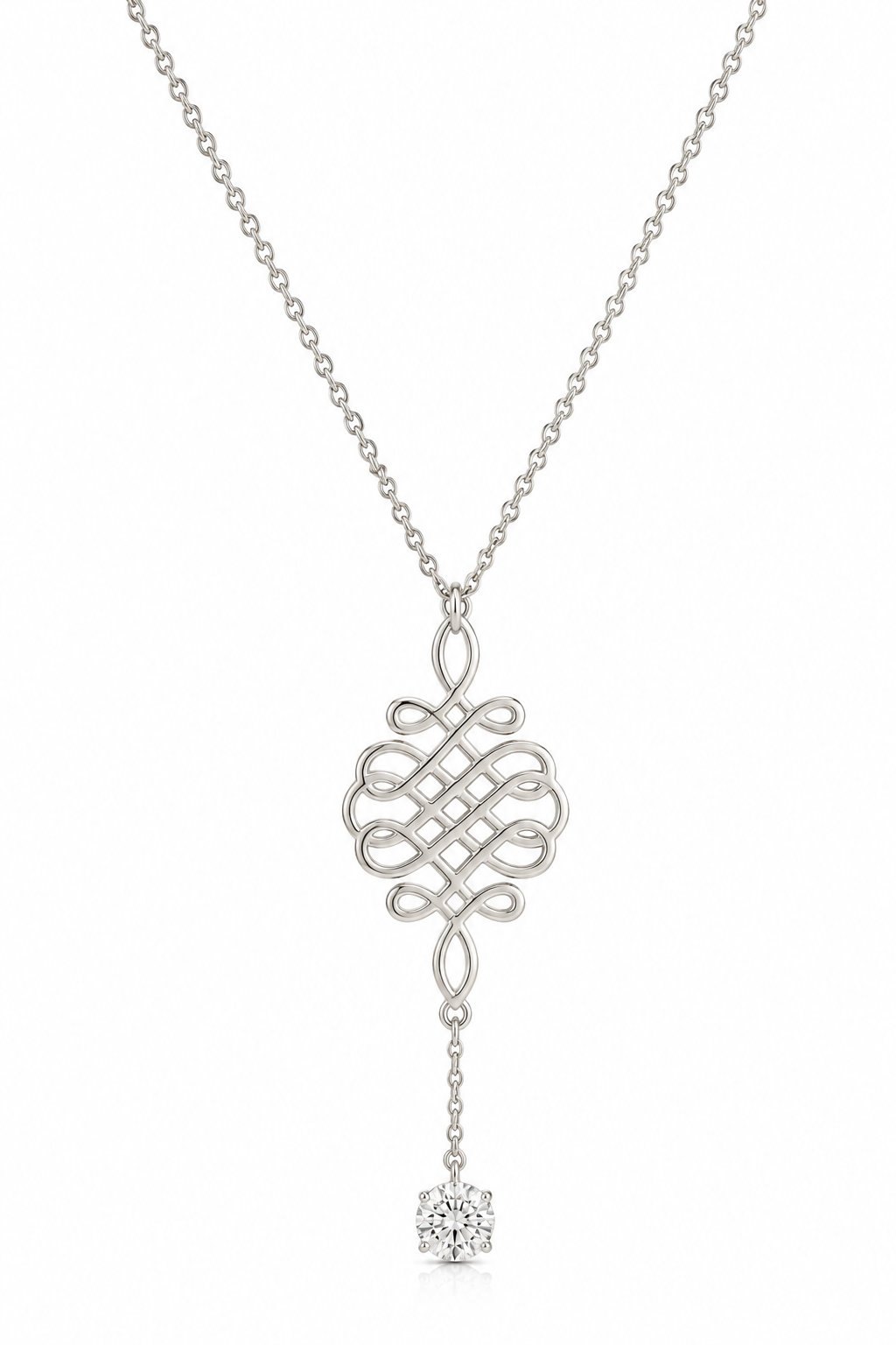 Genuine 9ct 9k 375 Yellow Gold Belcher Cable Chain Necklace 42cm + Filigree Disc Pendant + Lab Grown Diamond