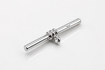 Sterling Silver 925 Fancy T-Bar Links FOB Necklace Bracelet 30mm T-Bar