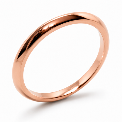 Knife Edge 1mm Wide 9ct Yellow, Rose, White Gold Wedding Band Ring Choose Size