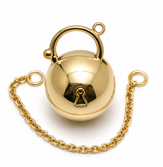 Genuine 9ct 9K 375 Yellow, Rose or White Gold Ball Round Pendant Locket