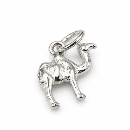 Sterling Silver 925 Camel Pendant Charm