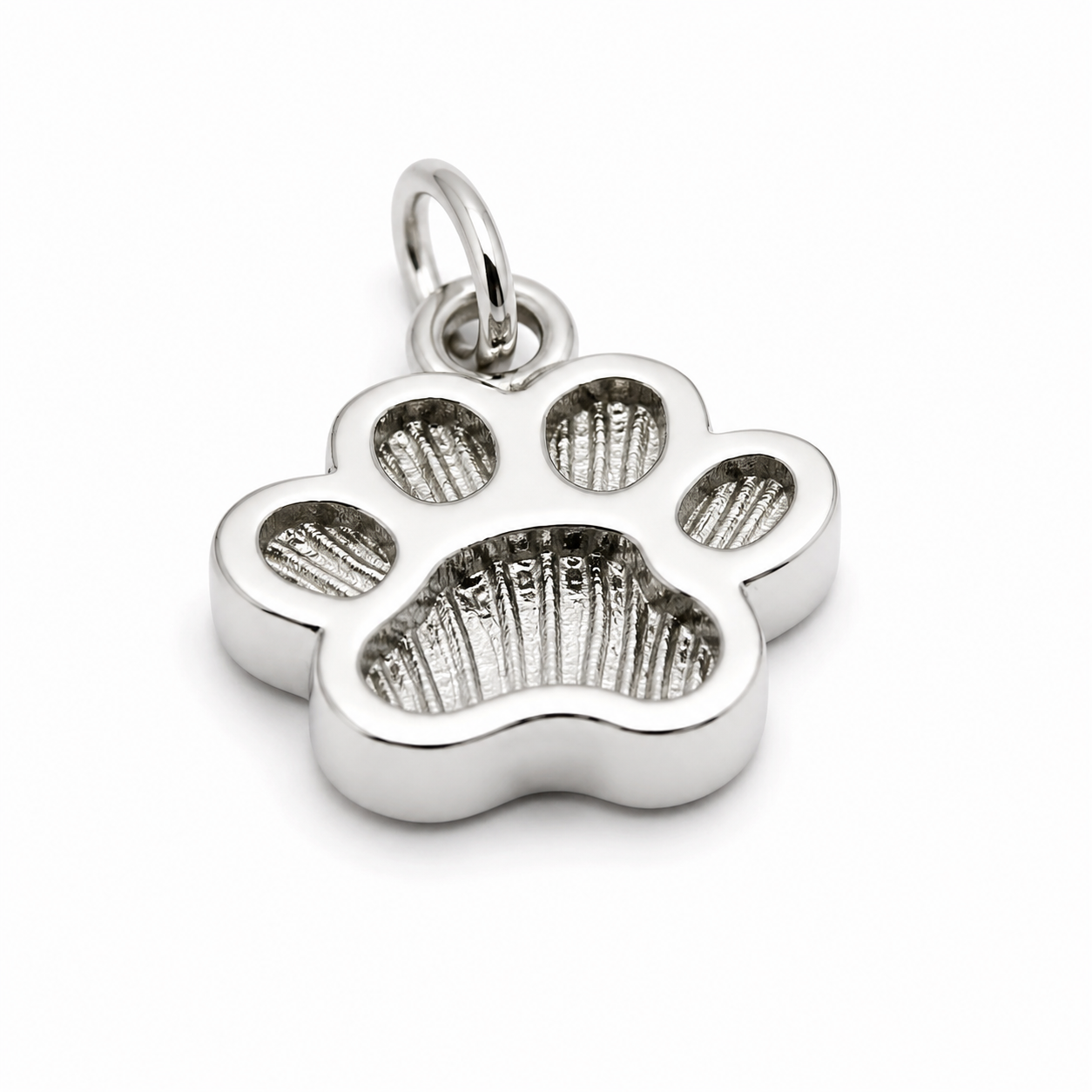 Kaedesigns Heavy Genuine Sterling Silver 925 Dog Animal Paw Print Pendant