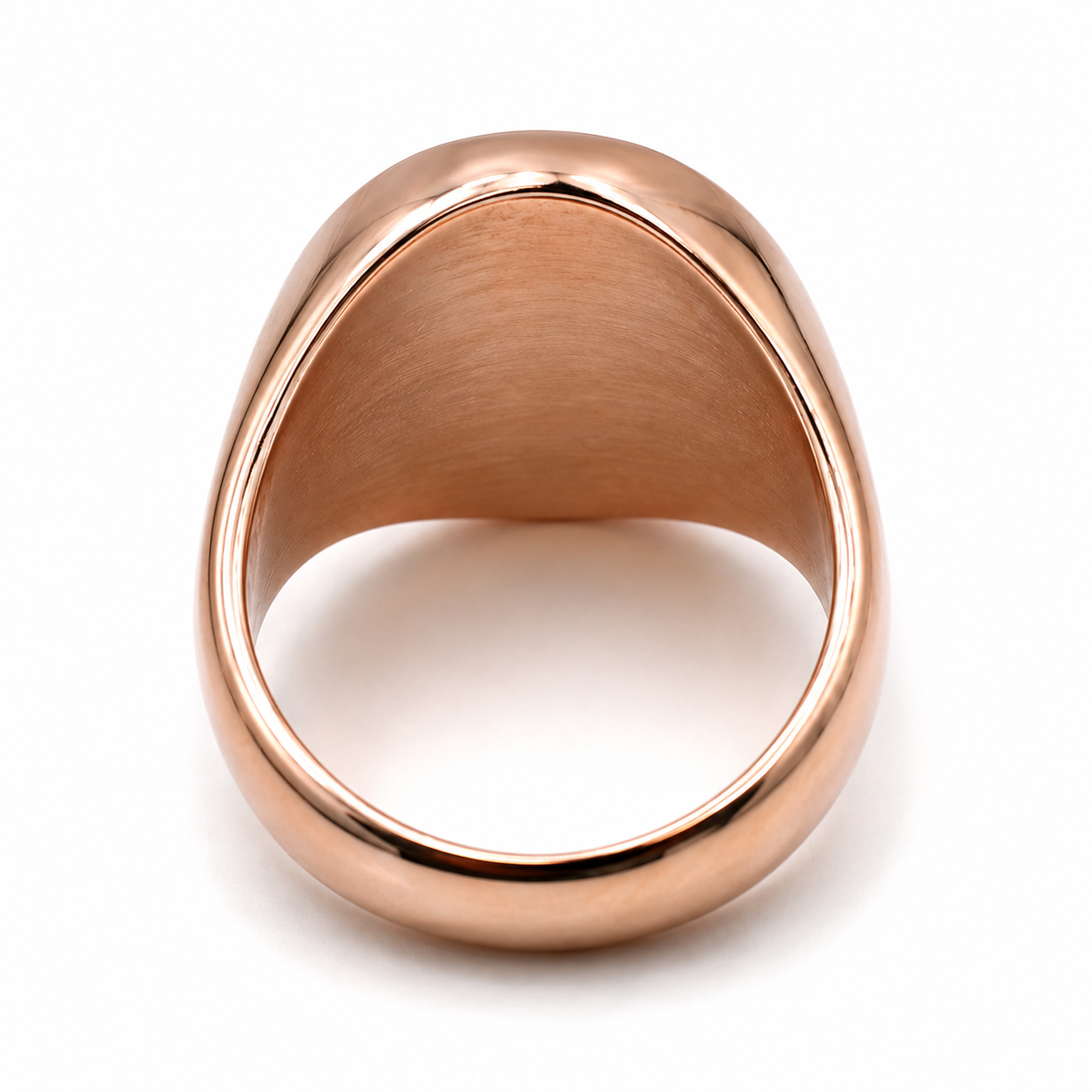 Genuine 9ct 9k 375 Yellow, Rose or White Solid Oval 12mm x 14mm Heavy Signet Ring in your size (Copy)