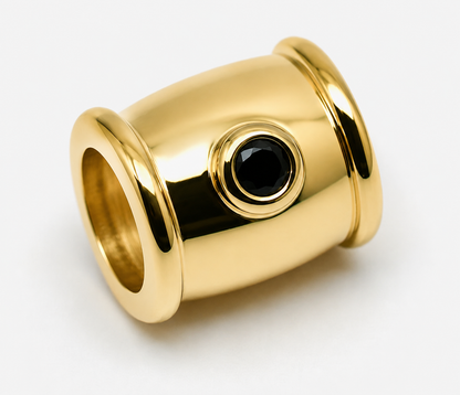 Kaedesigns Genuine 9ct 9k 375 Yellow, Rose or White Gold Blue Sapphire Bead For Charm Bracelet