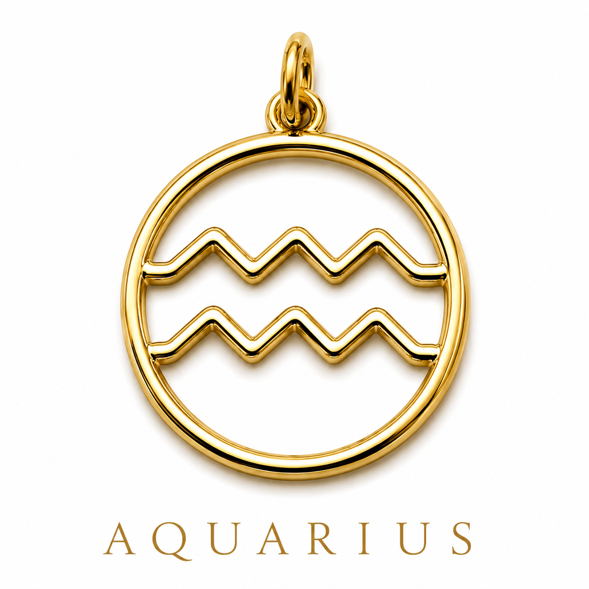 Genuine 9ct 9k 375 Yellow, Rose or White Gold Modern ALL Zodiacs Zodiac Pendant
