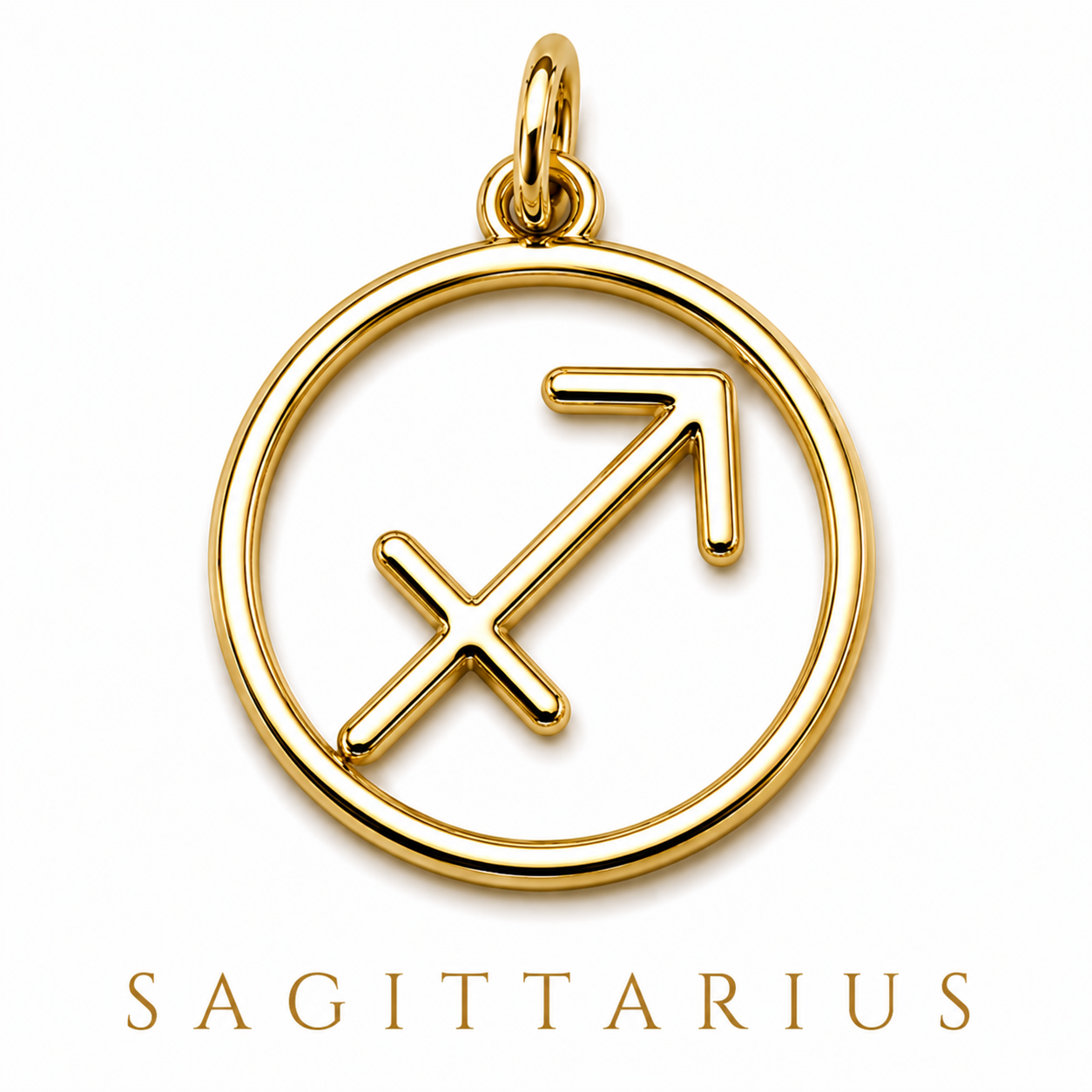Genuine 9ct 9k 375 Yellow, Rose or White Gold Modern ALL Zodiacs Zodiac Pendant