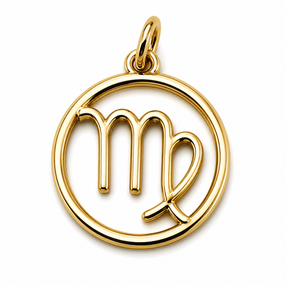 Genuine 9ct 9k 375 Yellow, Rose or White Gold Modern ALL Zodiacs Zodiac Pendant