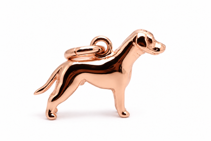 Kaedesigns, Solid 3D 9ct 9k 375 Yellow, Rose Or White Gold Dog Charm Pendant