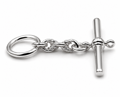 Genuine 9k 9ct 375 Yellow, Rose or White Gold Fancy T Bar T-Bar for Albert Chain Necklace