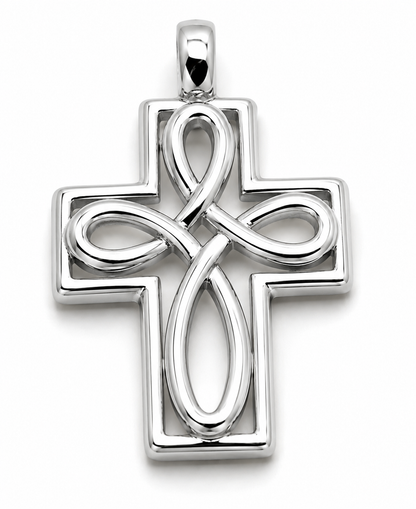 Kaedesigns, Genuine 9ct 9k 375 Yellow, Rose or White Gold 375 Celtic Cross Pendant