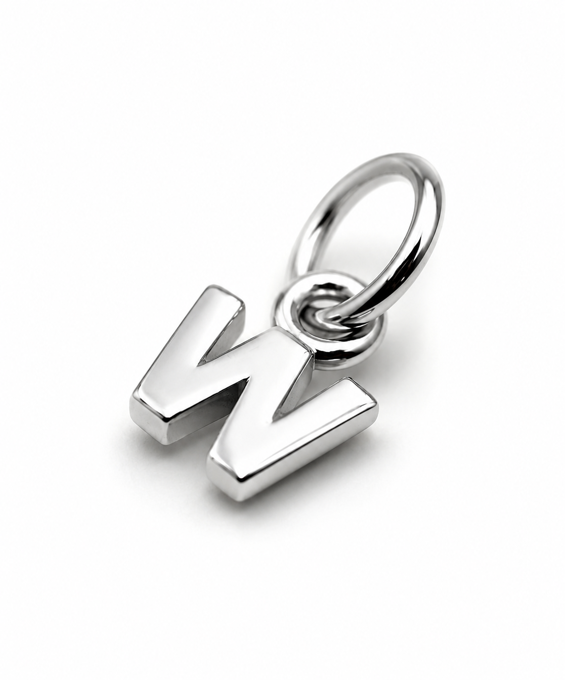 Genuine 9ct 9kt 375 Tiny Very Small Yellow, Rose or White Gold Initial Pendant Charm W