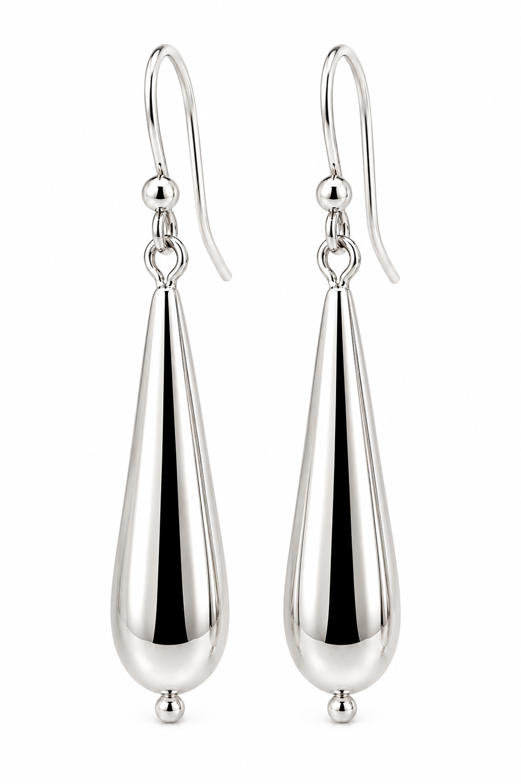Kaedesigns Genuine New 9ct 9kt Yellow, Rose or White Gold Large Teardrop Tear Drop Earrings