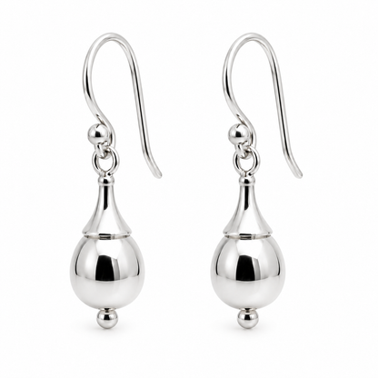 Kaedesigns Genuine  9ct 9k 375 Yellow, Rose or White Gold 8mm Ball Earrings