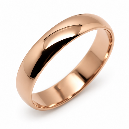 Kaedesigns Genuine Heavy Solid 9ct 9kt Yellow, Rose or White Gold 5mm Wedding Band Ring -Choose your size H to Z